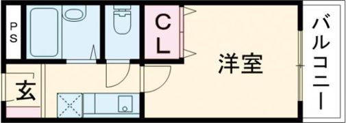 平和ハイツの間取り画像