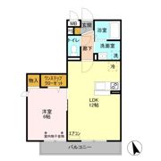 パークフラッツ Ⅱの間取り画像