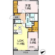 トリシアYH Ⅱの間取り画像