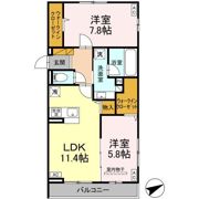 トリシアYH Ⅱの間取り画像