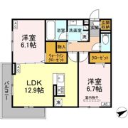 トリシアYH Ⅱの間取り画像