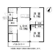 ヴェルジェの間取り画像