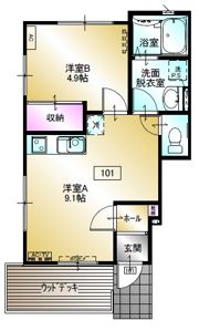 ヴァレーホの間取り画像