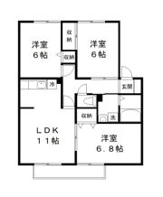 ジョカーレ千葉の間取り画像