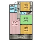 シェモアⅡの間取り画像