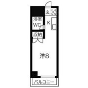 シャトー栄の間取り画像