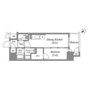 エステムコート名古屋新栄Ⅳネストの間取り画像