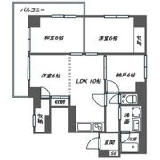 U residence京都三条(2025.6.29管理終了)の間取り画像