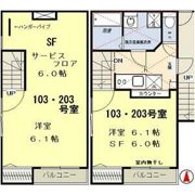 アベーテ仙台の間取り画像