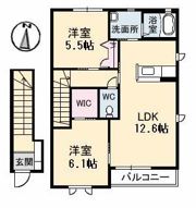 アリエッタ A棟の間取り画像