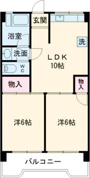 ヴィラアンソレイエ今治八町西の間取り画像