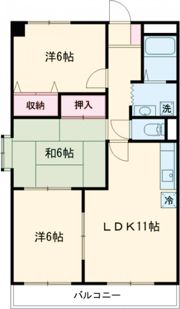 イーストロイヤルサイトウの間取り画像