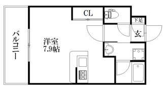 ソレイユ曙の間取り画像