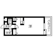 サンセーヌ大名の間取り画像
