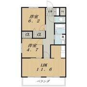 サニーコートの間取り画像