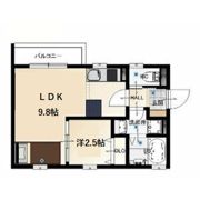 Cedre桜木町(セドール)の間取り画像