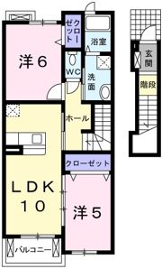 ウェントゥスⅠの間取り画像