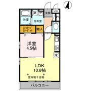 ロータス草加 IIの間取り画像