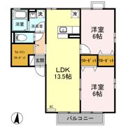 プティヴィラージュ Ⅱの間取り画像