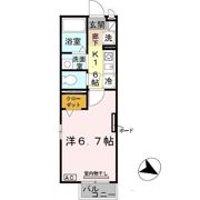 セジュール西代Ⅰ A棟の間取り画像