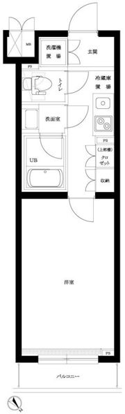 ルーブル駒沢大学参番館の間取り画像