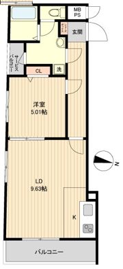 アーバハイツ扇大橋の間取り画像