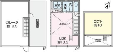 SGガレージの間取り画像