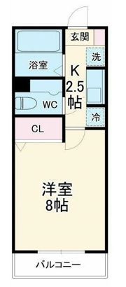 レトア大崎Aの間取り画像