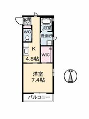 カーサ・ア・コルテⅡ棟の間取り画像
