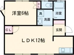 イーストヴィレッジの間取り画像