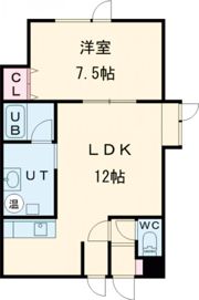 シャトーツインの間取り画像