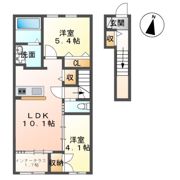 グラシアスAの間取り画像
