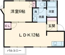 イーストヴィレッジの間取り画像