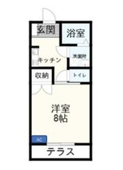 MIKIハイツⅡD棟の間取り画像