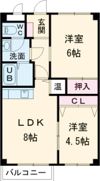 メゾン・ド・Kの間取り画像