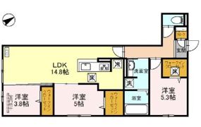Oeste Casaの間取り画像