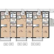 HITエルメゾンの間取り画像