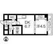 ONE ROOF FLAT FUKUSHIMA(ワンルーフフラットフクシマ)の間取り画像