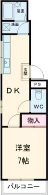 マンション麻美の間取り画像