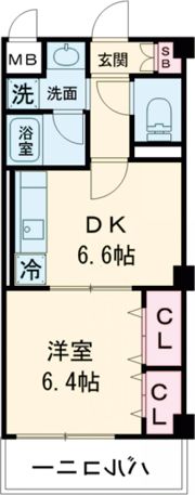 ブランチェリー新石切の間取り画像