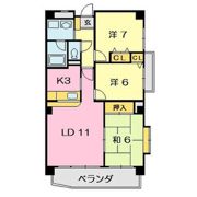 フロムエミコの間取り画像