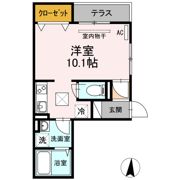 D-room船町の間取り画像