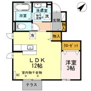 ルーナ・サクラの間取り画像