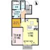 ハイト アルベロの間取り画像