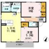 クレール南松永の間取り画像