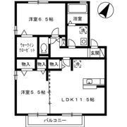 セジュールセラ D棟の間取り画像