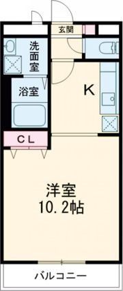 アムール 野村Ⅱの間取り画像