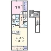 コルティーレⅡの間取り画像