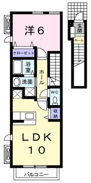シェーネの間取り画像