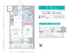 リヴシティ横濱関内弐番館の間取り画像
